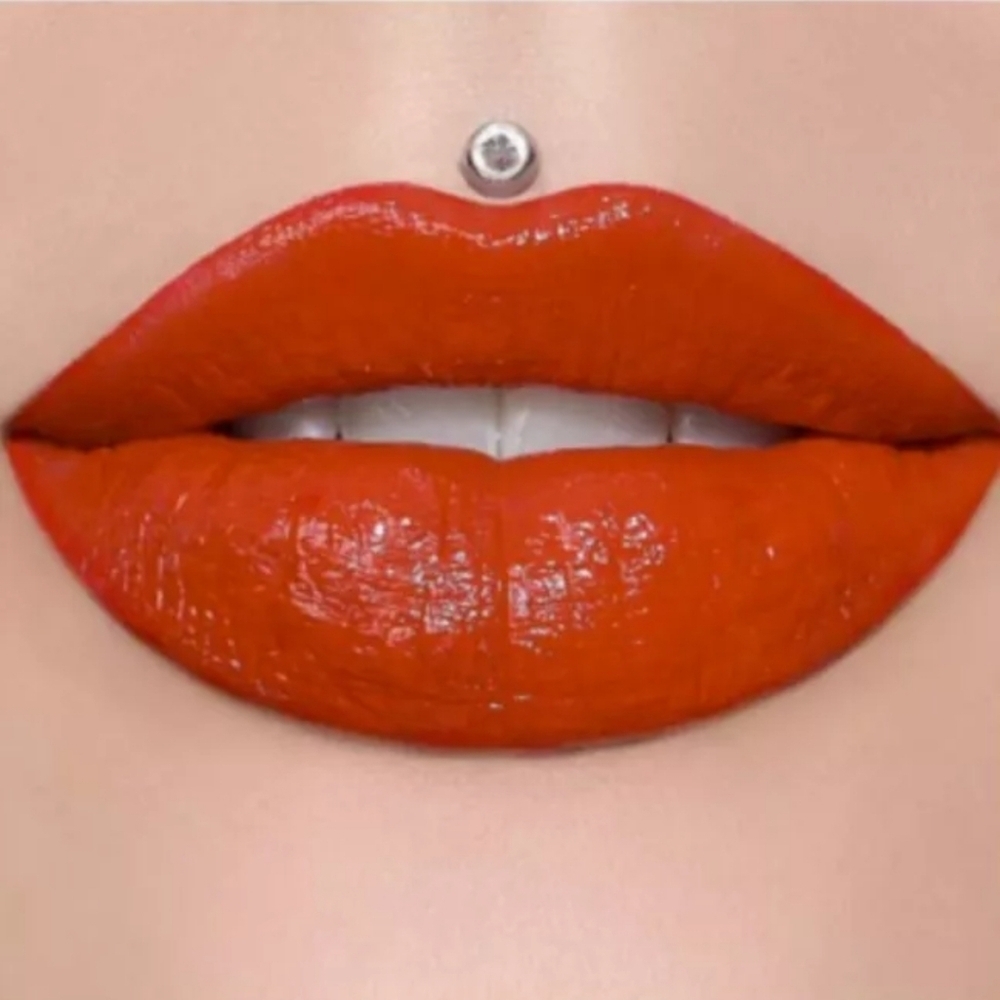 Jeffree Star Supreme Gloss Everybody Knows (Bright Red Orange) Full Pigment NWT - Picture 6 of 6